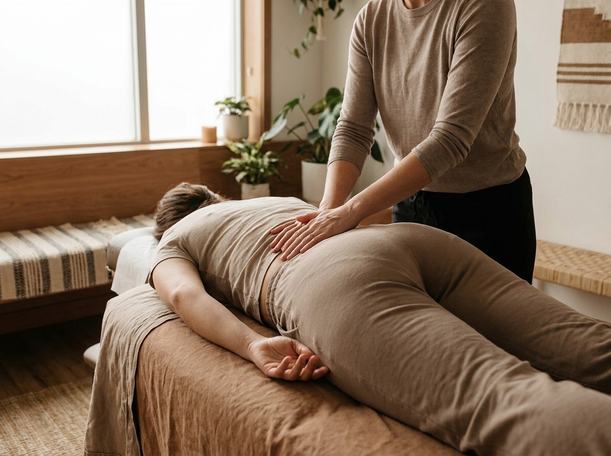 Manuelle Therapie in einer Praxis